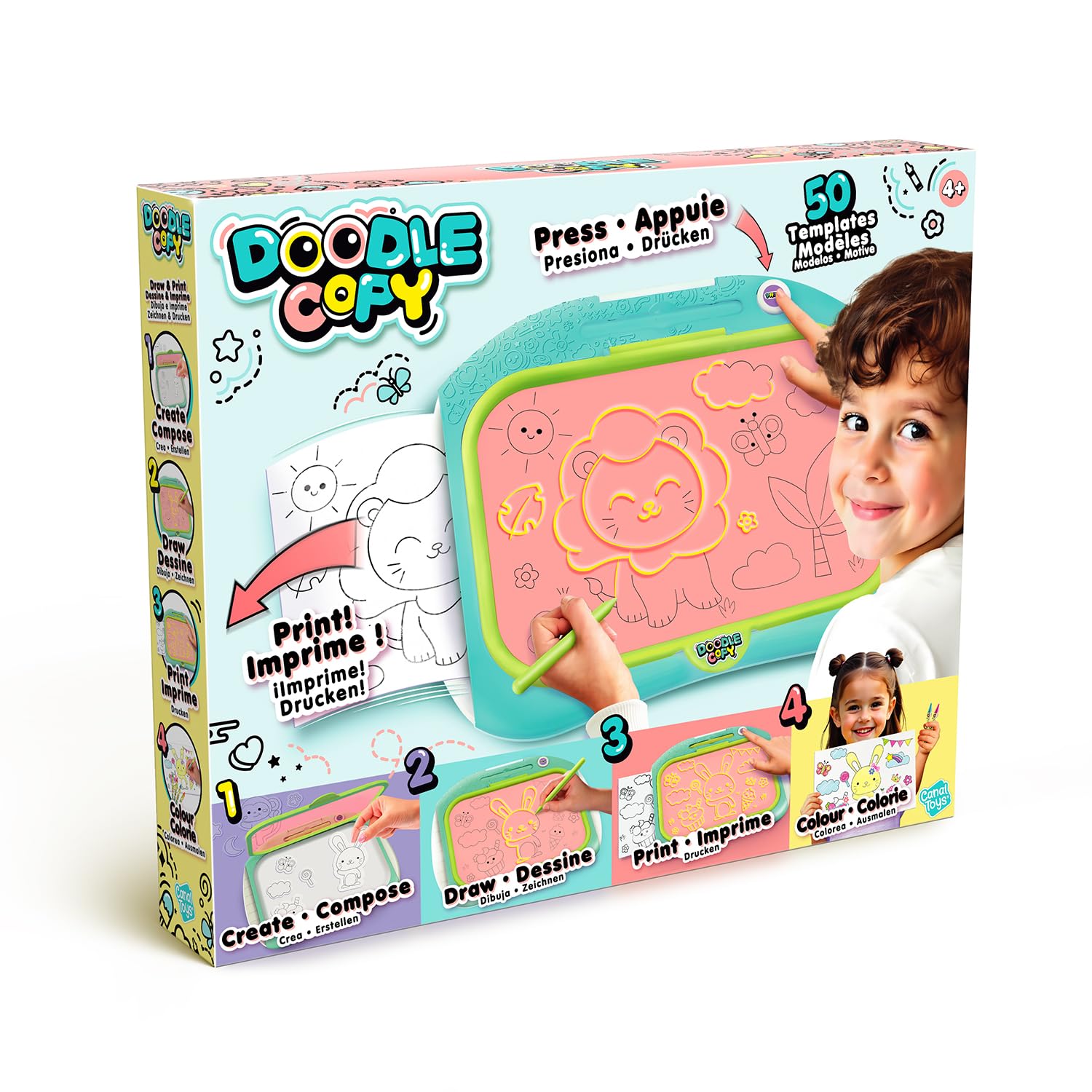 Canal Toys - Arts & Crafts - Doodle Copy - From 4 years old - LIT 004