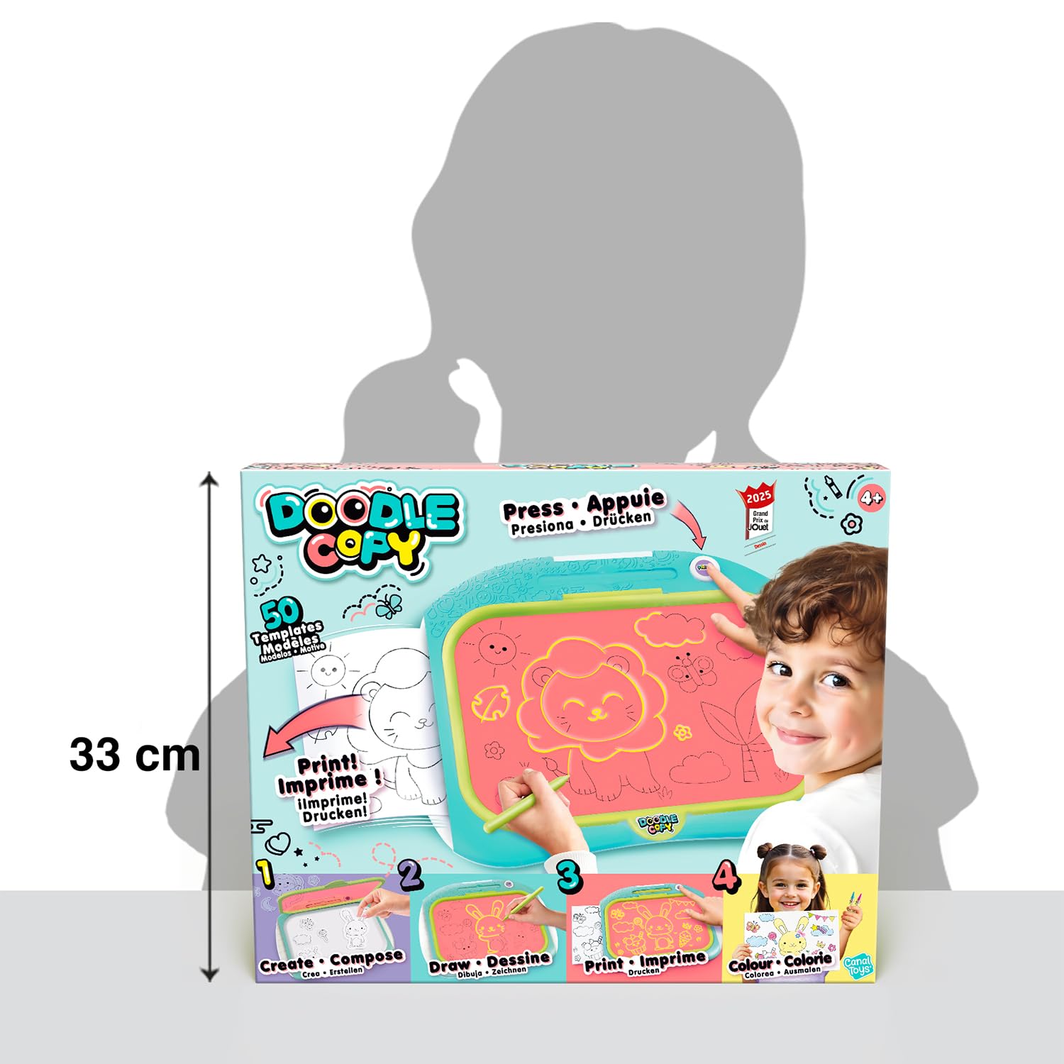 Canal Toys - Arts & Crafts - Doodle Copy - From 4 years old - LIT 004