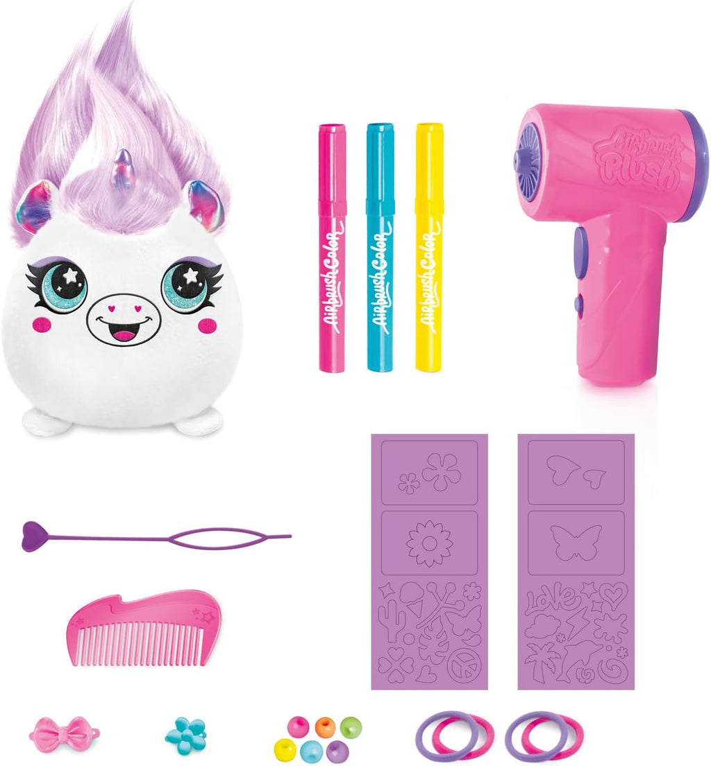Canal Toys - Airbrush Plush Squishy AIR 040 - Creative Craft Set