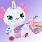 Canal Toys Airbrush Plush Light-Up Axolotl