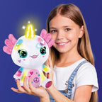 Canal Toys Airbrush Plush Light-Up Axolotl