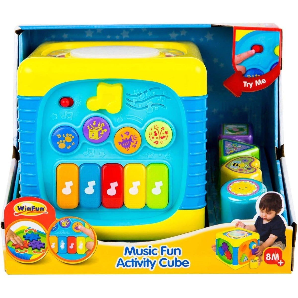 WinFun - Fun Music Activity Cube ( CPA Toy Group 0741)
