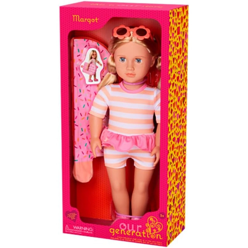 Our Generation Doll W/Bathing Suit, Margot