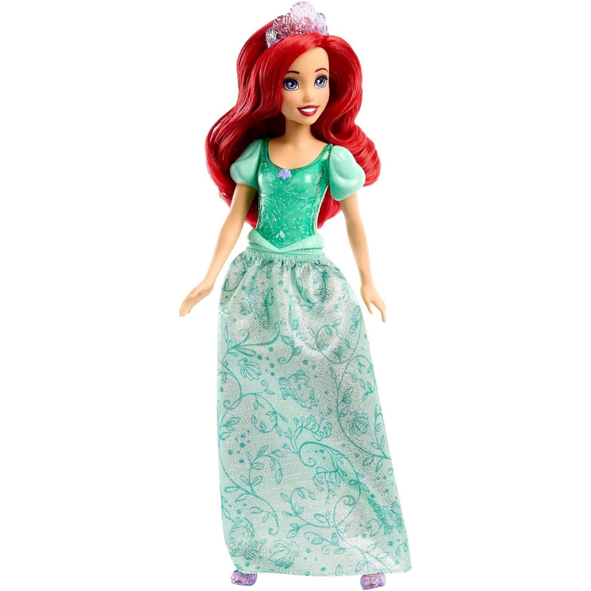 Mattel Disney Princess Ariel Doll in Sparkling Fashion with Removable Skirt