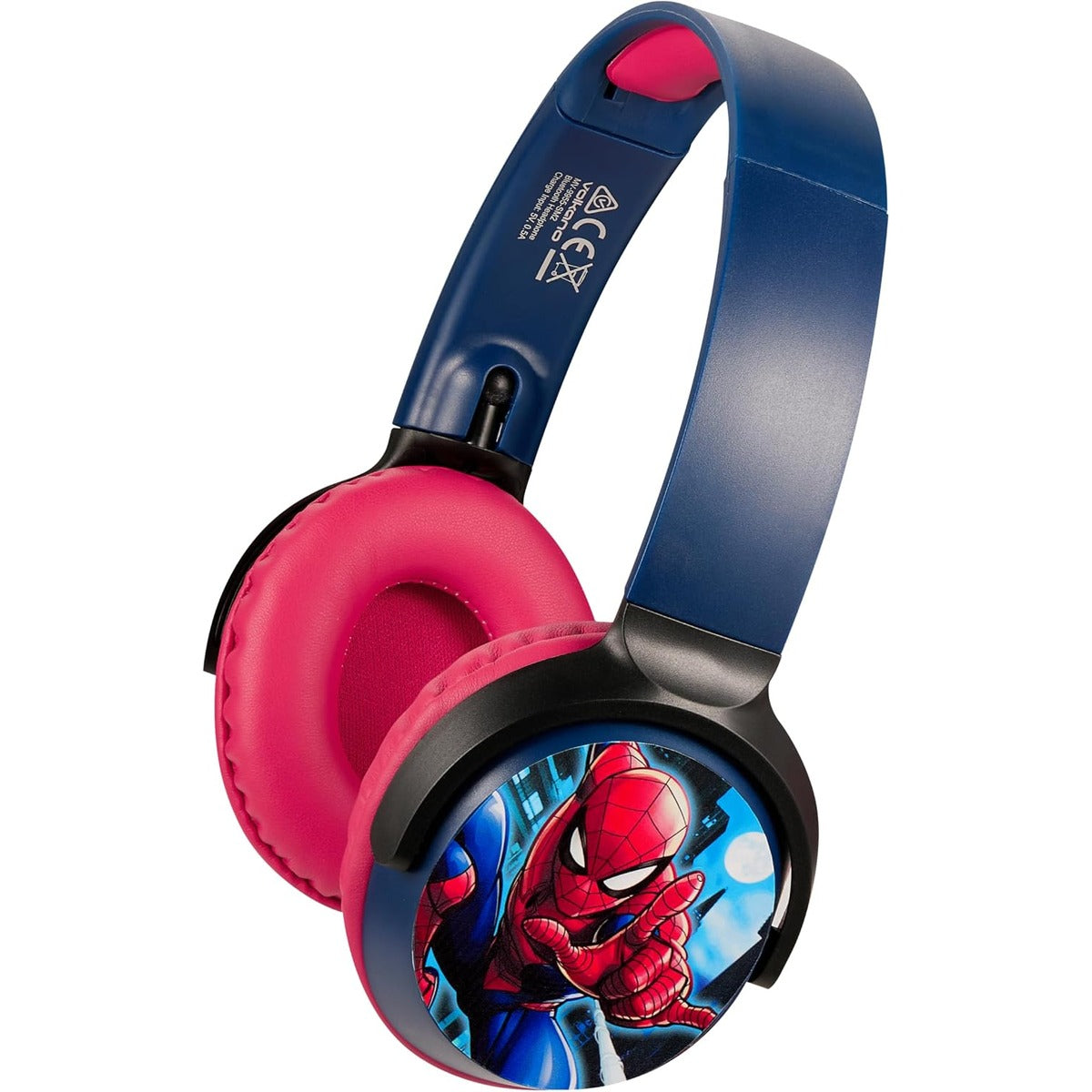 Volkano Marvel Spiderman Bluetooth Wireless Stereo Headphone upto 9 hours Playtime, Built in Microphone