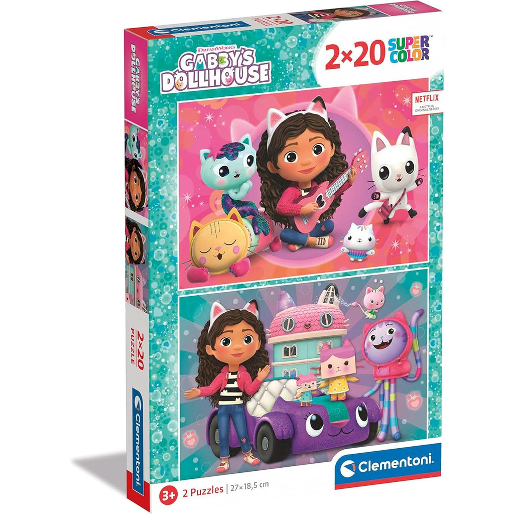 Clementoni Gabbys Dollhouse Puzzle Maxi 24pcs,