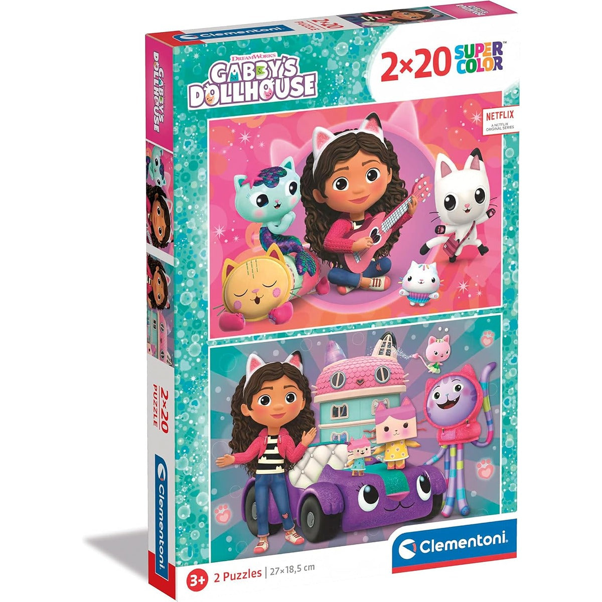 Clementoni Gabbys Dollhouse Puzzle Maxi 24pcs,