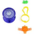 Tornado Colossus Professional Yo-Yo Toy with String for Kids, Durable Design with Auto Return Mechanism for Kids and Beginners, Smooth Spin Handheld Skill Toy- Ages 3+, Metallic Royal Blue