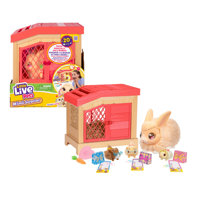 Little Live Pets - Mama Surprise S5 Bunny Playset