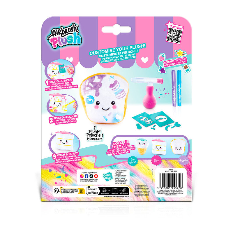 Canal Toys - Airbrush Plush - Food