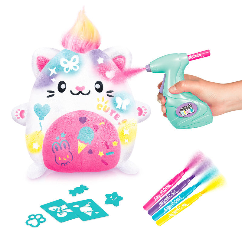 Canal Toys - Airbrush Plush - Kawaii Kitty