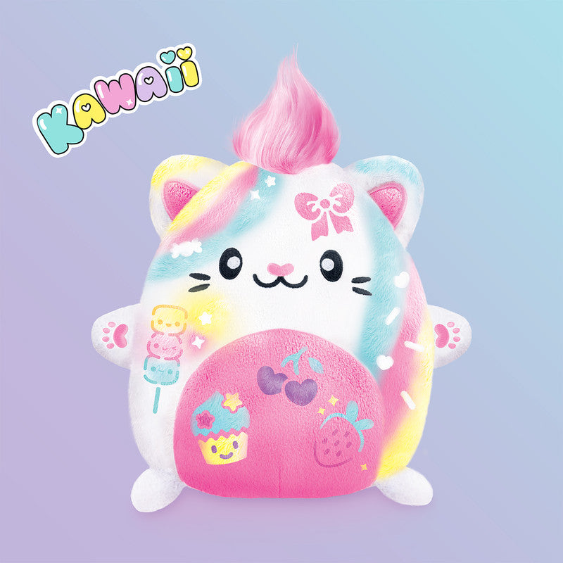 Canal Toys - Airbrush Plush - Kawaii Kitty