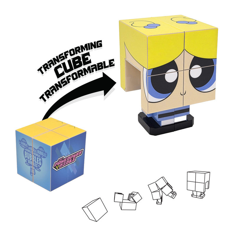 Qubi - Transformable Cube - The Powerpuff Girls Bubbles