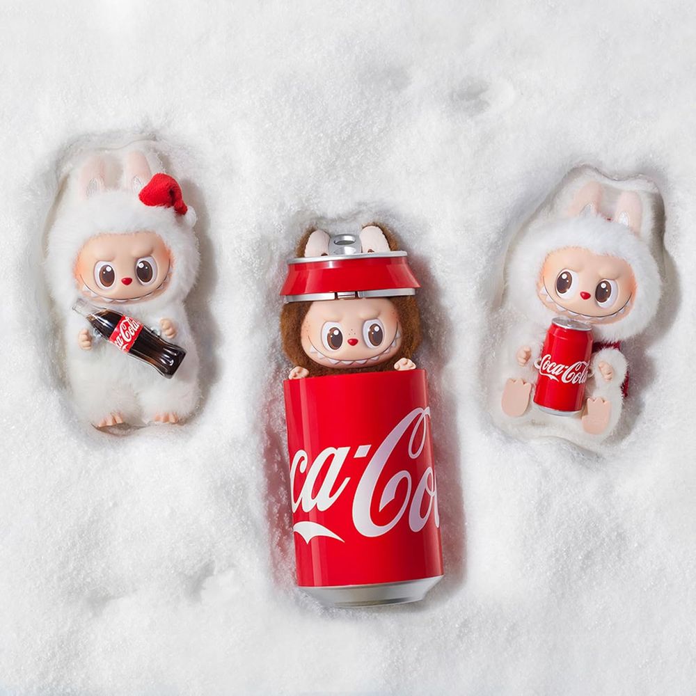 Pop Mart - Labubu The Monsters Coca-Cola Series Vinyl Face Blind Box - 15-17 cm - Style