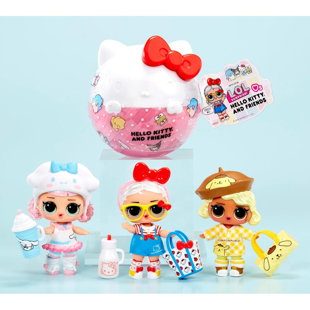 LOL Surprise! Loves Hello Kitty and Friends with 7 Surprises