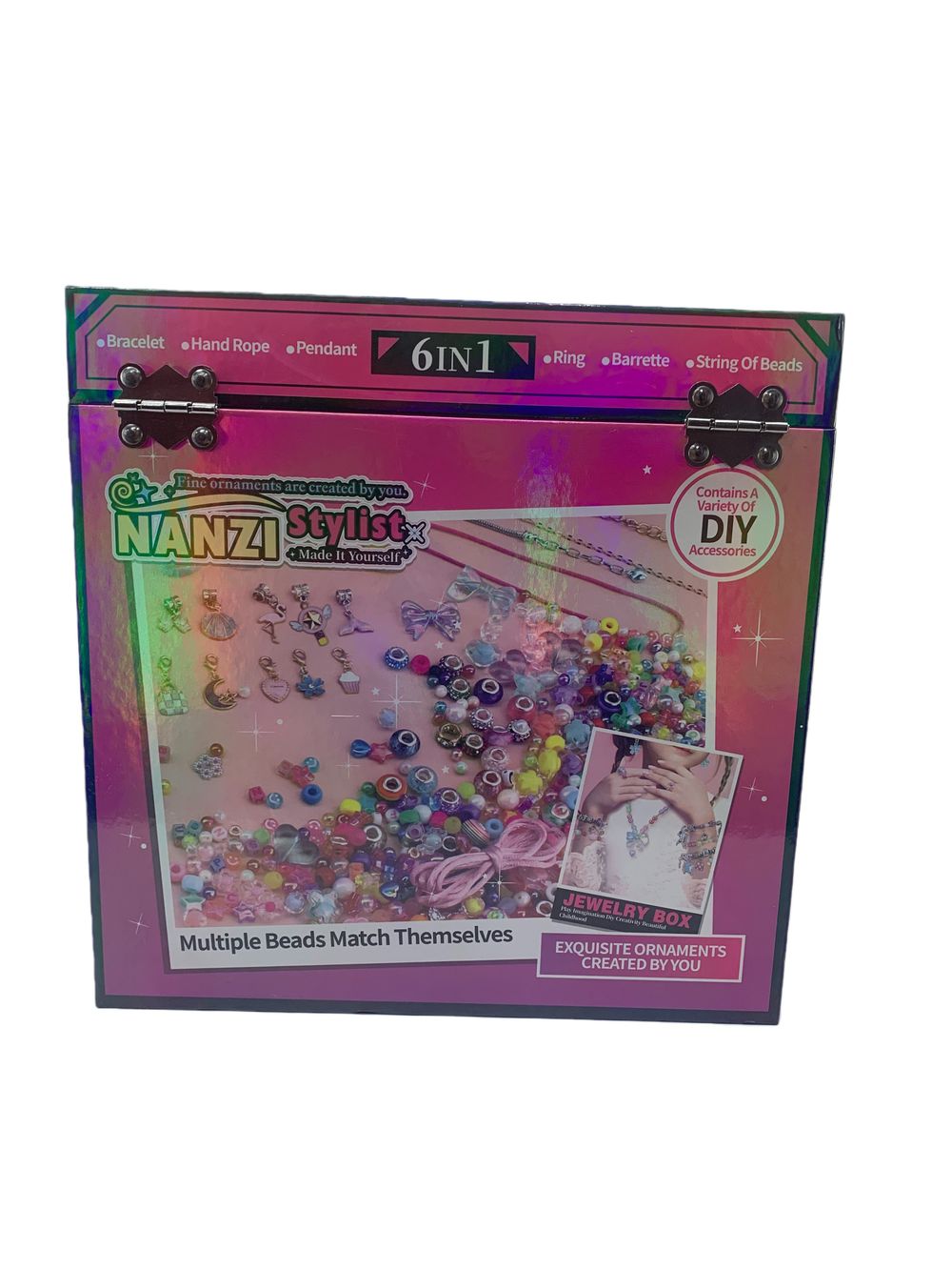Caniya - DIY 6 In 1 Nanzi Stylist Princess Jewelry Box