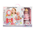 VDORA DOLLS - Baby Doll Set With Wash Basin & Toilet