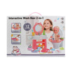 VDORA DOLLS - Baby Doll Set With Wash Basin & Toilet