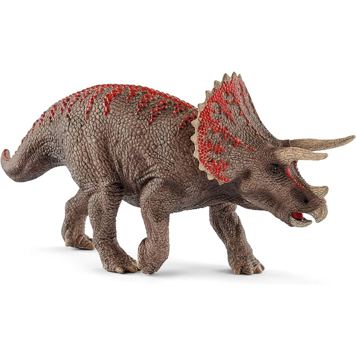 Schleich Dinosaurs 4" Realistic Triceratops Dinosaur Figure