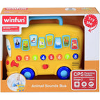 Winfun Animal Sounds Bus, Yellow