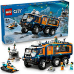 LEGO LEGO City Arctic Explorer Science Lab Truck Toy - Exploration Vehicle with Steering & Suspension - incl. a Snowscooter t