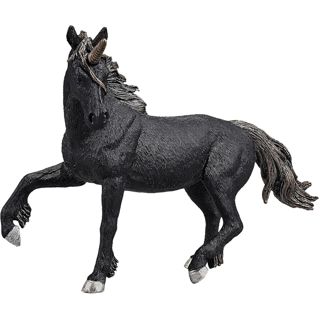MOJO Dark Unicorn Realistic Fantasy Toy Replica Hand Painted Figurine