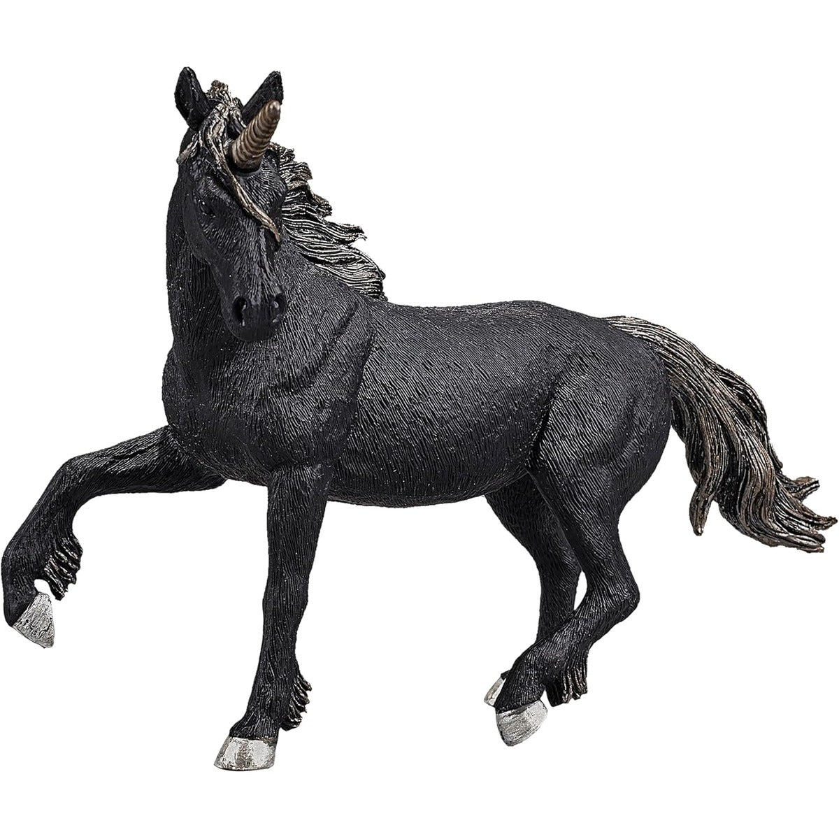 MOJO Dark Unicorn Realistic Fantasy Toy Replica Hand Painted Figurine