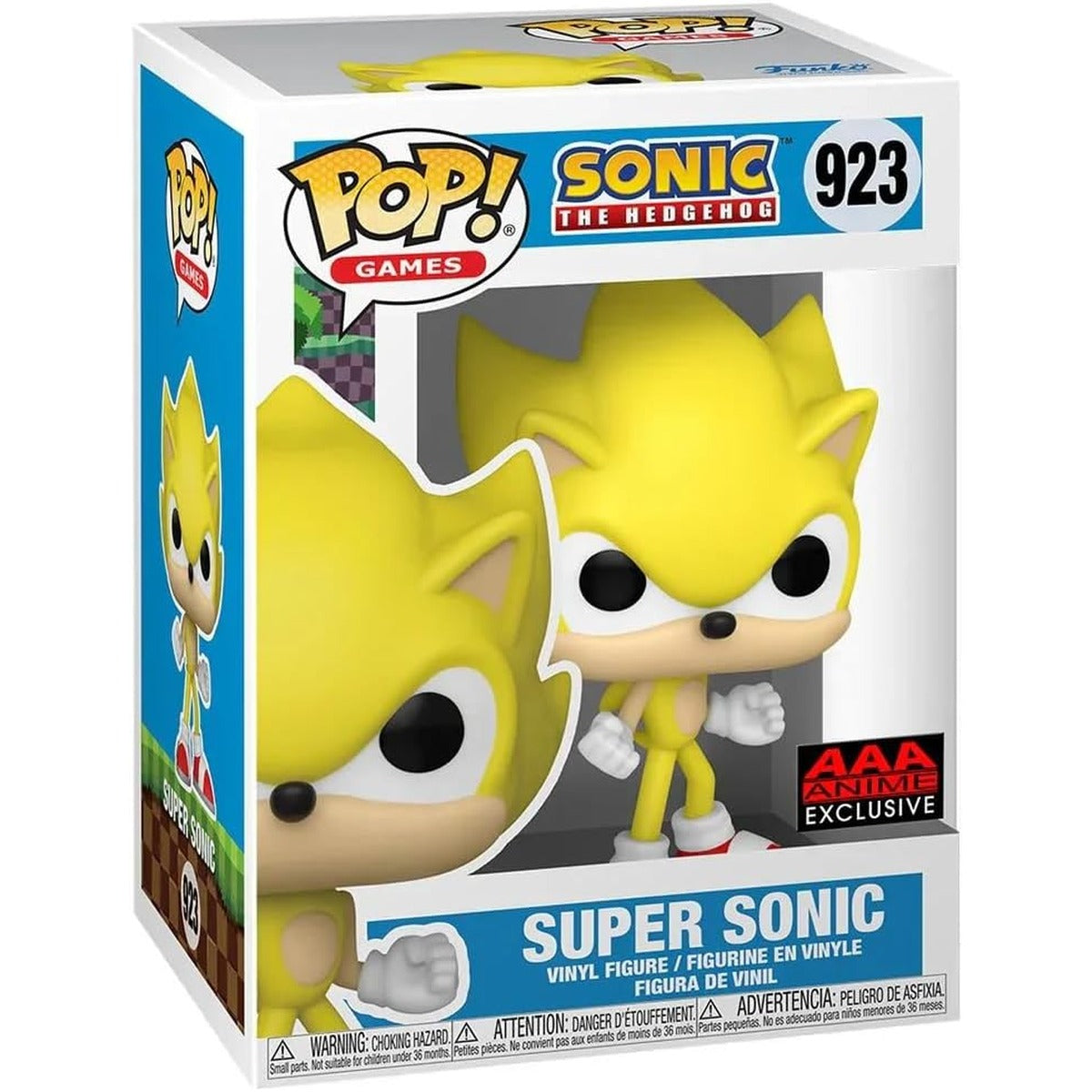 Funko - Sonic the Hedgehog - Super Sonic Pop! Vinyl Figure AAA