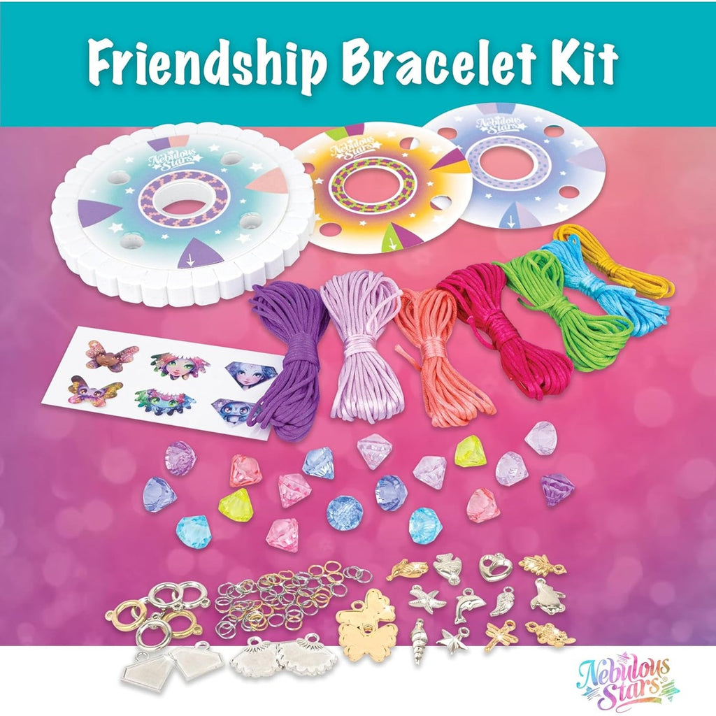 Nebulous Stars Friendship Bracelet Kids Craft Kit