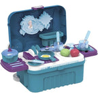 Disney Frozen2 Kitchen Trolley Case 3 In 1, Blue, EODS008-951MA