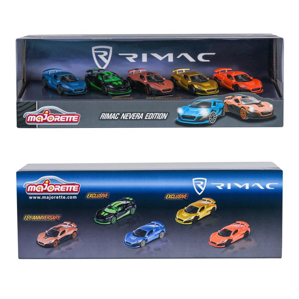 Majorette - Rimac Nevera Car Set - Pack of 5