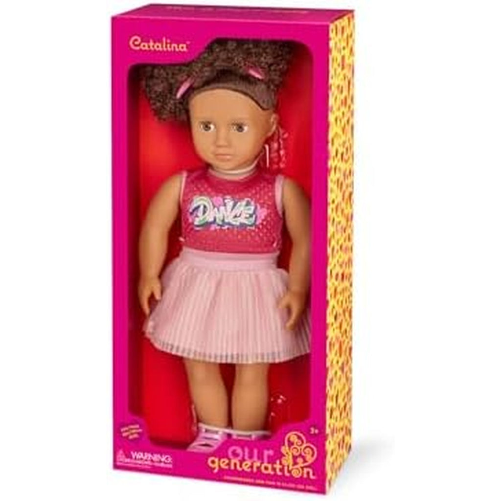 Our Generation Catalina Doll with Hip Hop Ballerina Outfit, 18