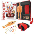 Abacus Brands Virtual Reality Human Body Gift Box- Illustrated Interactive VR Book and STEM Learning Activity Set - for Ages 