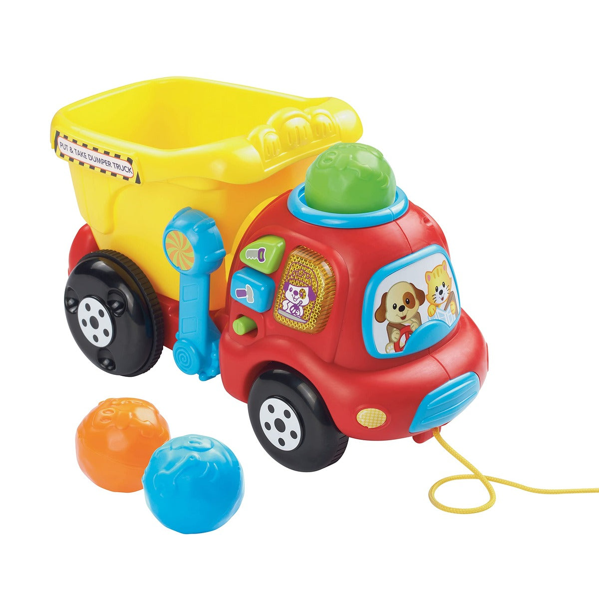 VTech Put and Take Dumper Truck, Baby Interactive Toys for Toddlers