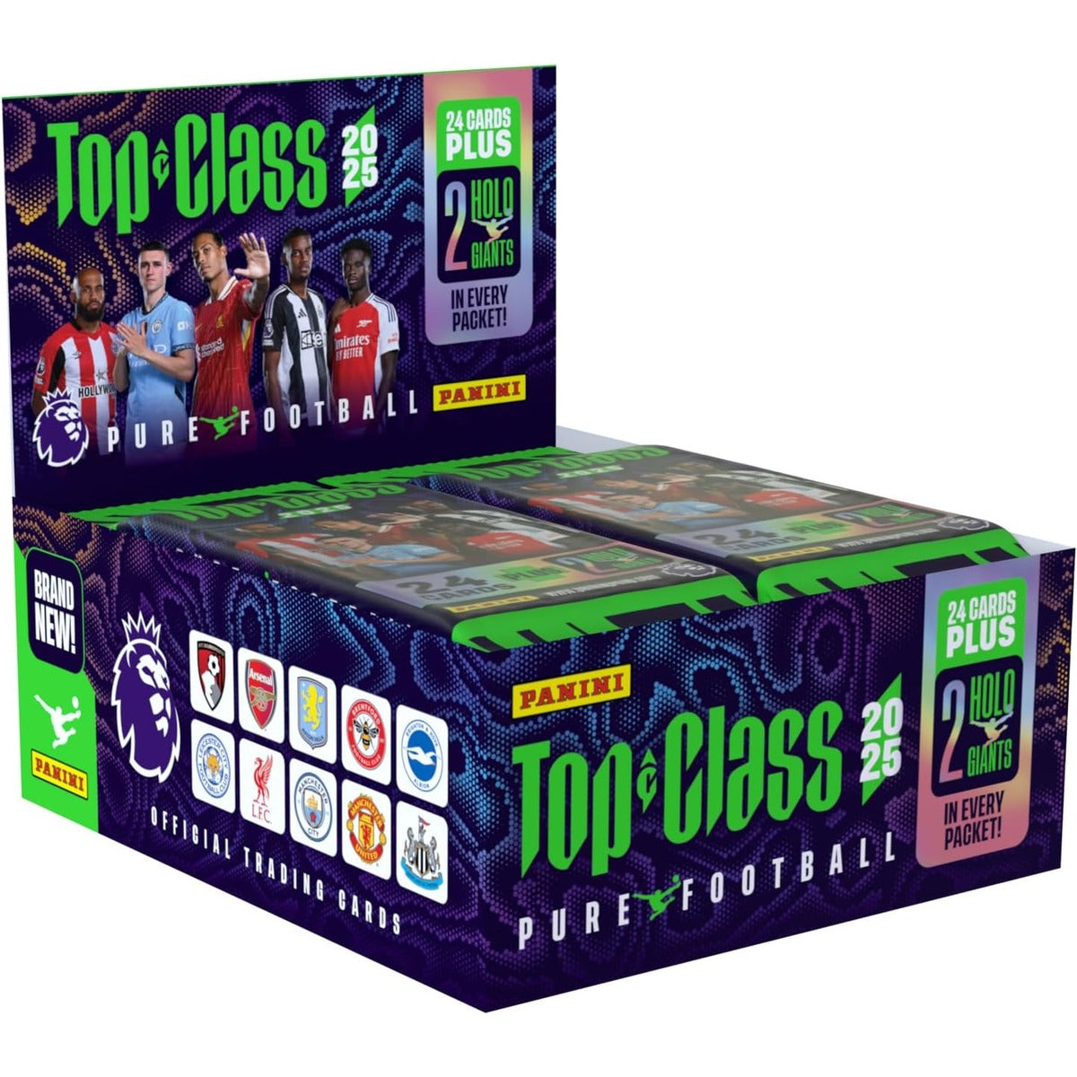 Panini Premier League Top Class Trading Cards 2025 - Fat Packs toy