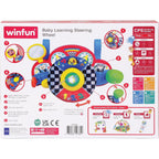 Amazon.com: winfun Baby Learning Steering Wheel with Sound and Light, 360° Spin, Movable Gearshift, Stroller Attachment, Interactive Toy for Motor Skill Development, Sensory Stimulation, Fun for Infants and : Toys & Games