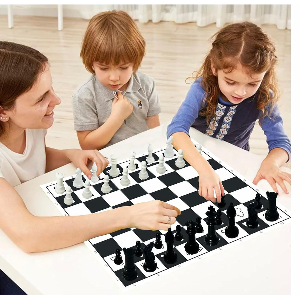Ankit Toys & Games 2in1 Chess & Ludo Jumbo Game Set