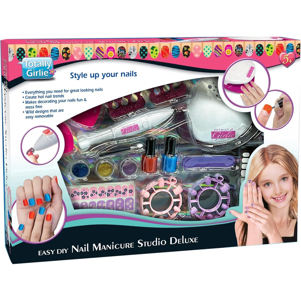 Totally Girlie NAIL MANICURE STUDIO DELUXE