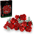 LEGO LEGO Botanicals Bouquet of Roses - Artificial Flowers Set for Adults - incl. 12 Faux Roses & 4 Sprigs of Baby's Breath t