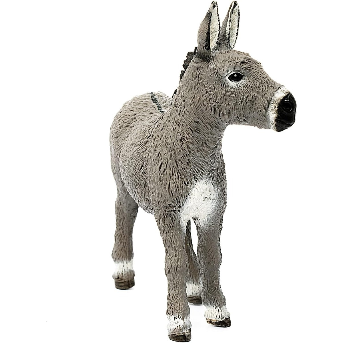 Schleich Farm World Realistic Donkey Animal Figurine