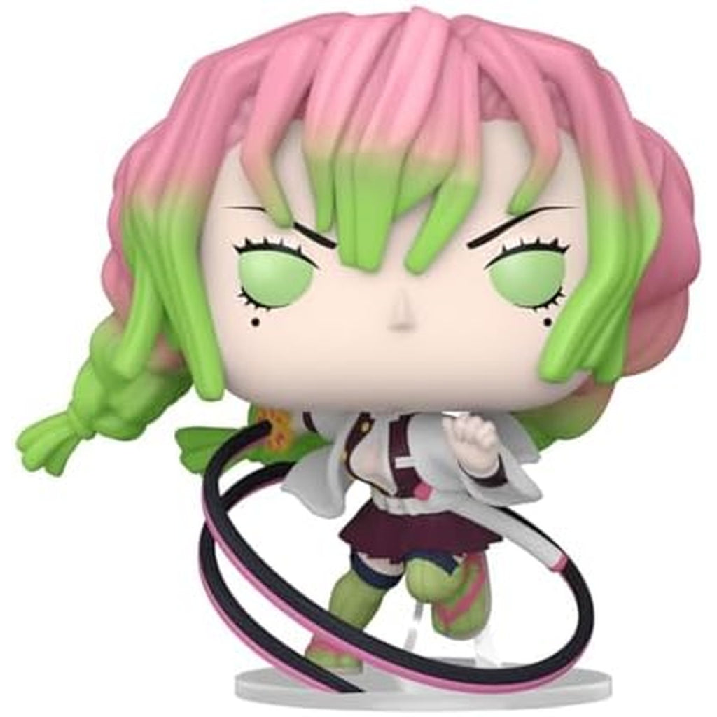 Funko Pop! Animation: DS - Mitsuri Kanroji - (Attack) - Demon Slayer - Collectable Vinyl Figure - Gift Idea - Official Merchandise - Toys for Kids & Adults - Anime Fans