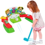 Winfun: 4-in-1 Sports Center - 4 Modes: Soccer, Basketball, Bowling, &amp; Golf, LED Screen, Transforming Interactive Toy, Toddlers &amp; Kids Ages 18mo+
