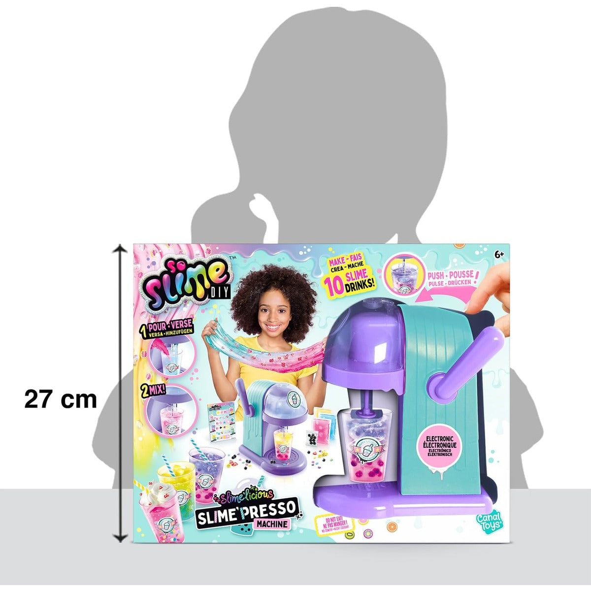 Canal Toys - So Slime - Slimelicious - Slime'presso Machine - SSC 254, Purple