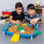 Monster Jam, Monster Dirt Arena 24-inch Playset with 2lbs of