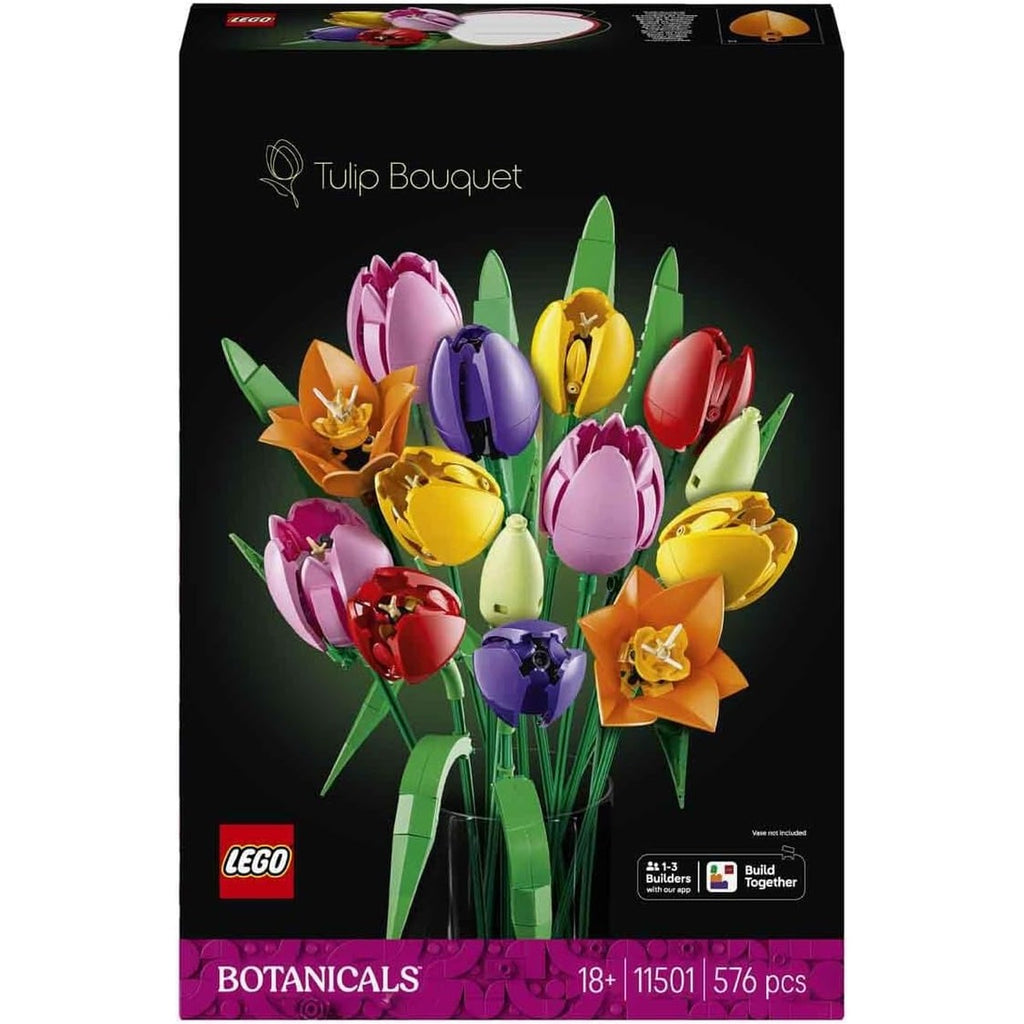 Lego 11501 Botanical Tulip Bouquet, Toy, Birthday Present, Blocks, Men's, Women's, Decorative Plants, Fake Green, Bouquets, Artificial Flowers, Decoration, Interior Decoration, Stylish