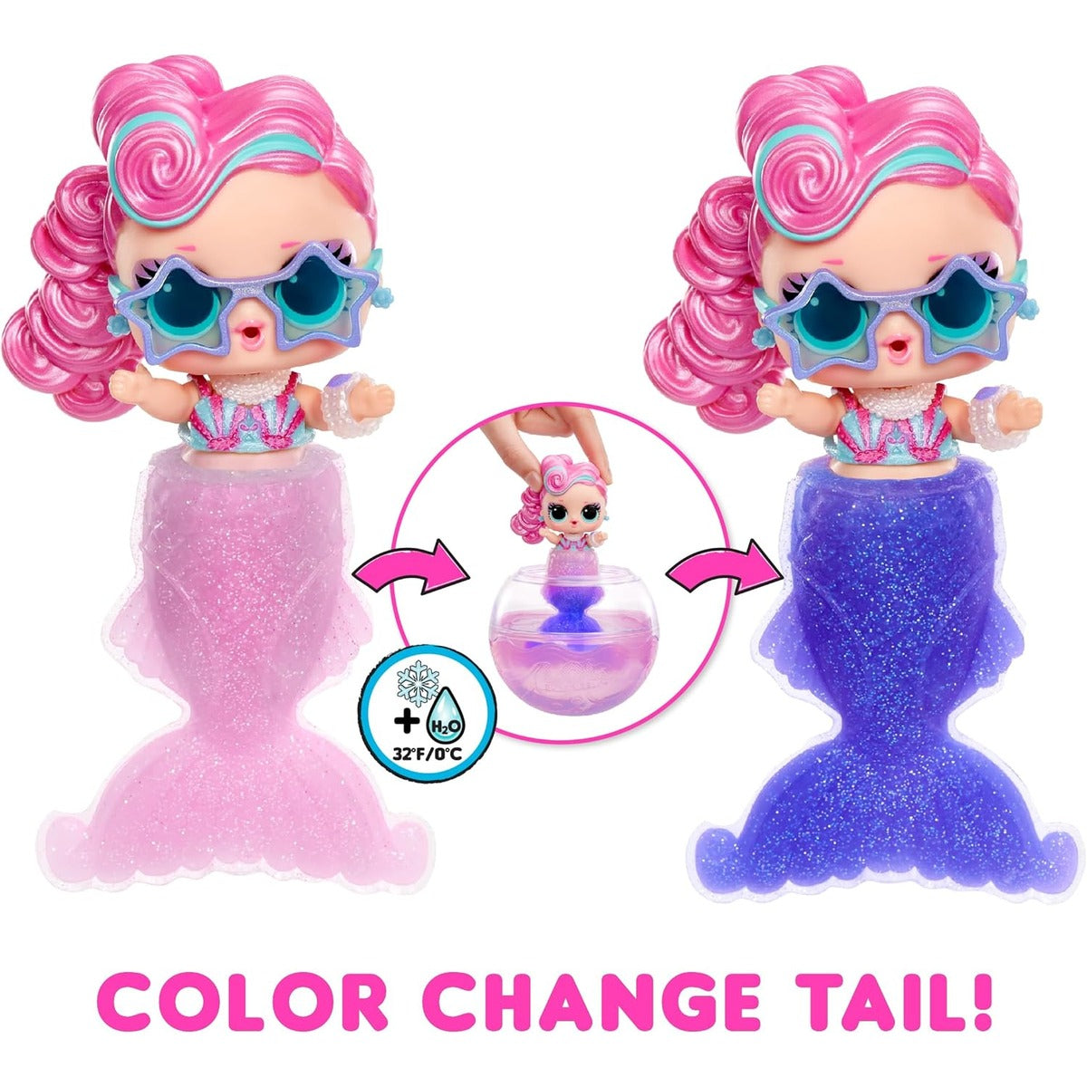 LOL Surprise Mermaids Tots with Color Change Tail