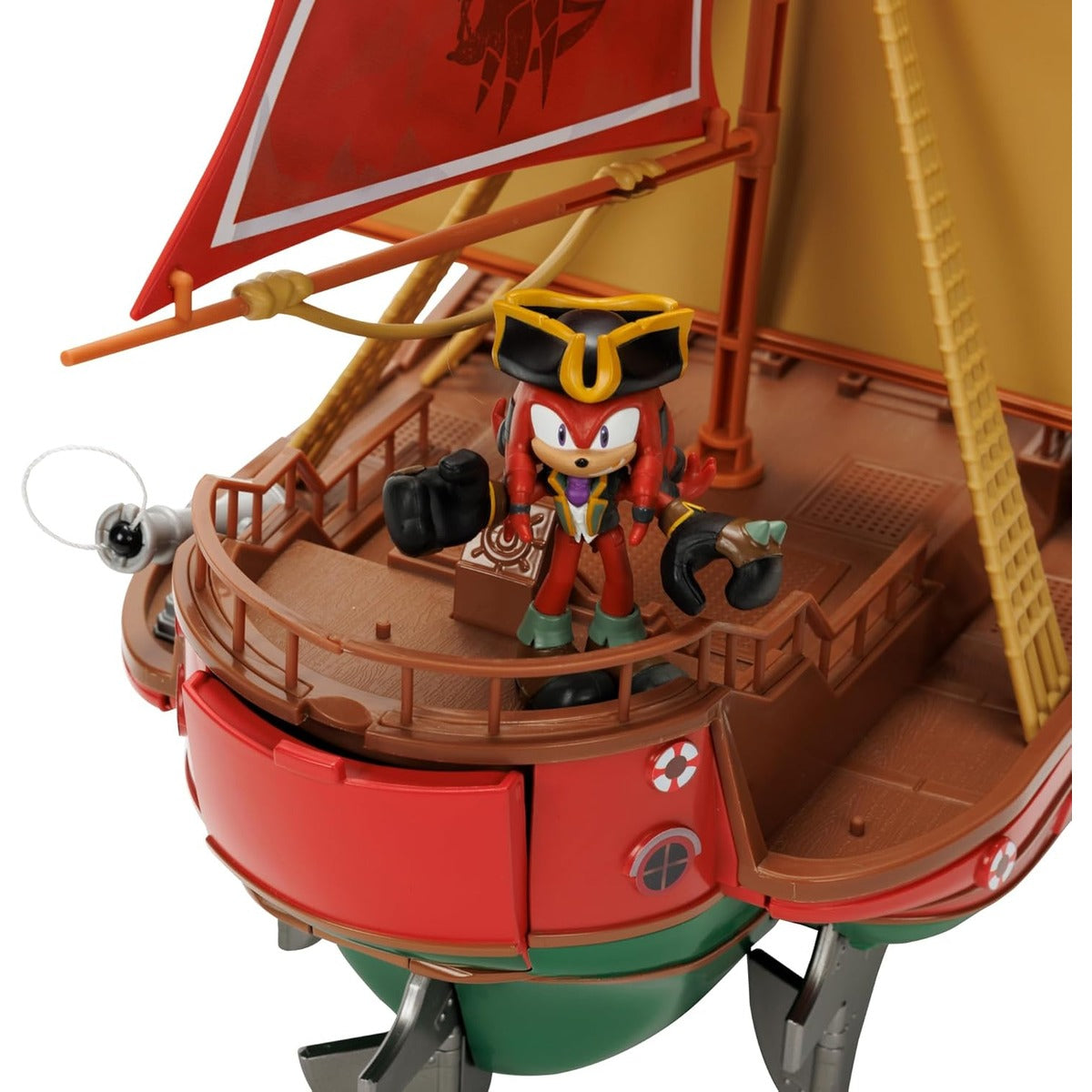 Sonic Prime 2.5" Action Figure Playset Pirate Ship