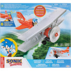 Sonic The Hedgehog Tornado Biplane Playset with 2.5" Sonic Action Figure