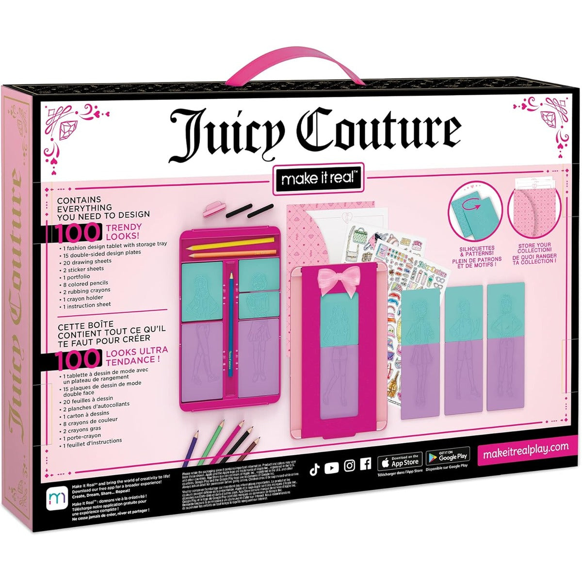 Make It Real Juicy Couture Fashion Exchange Design Kit