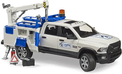 Bruder 02509 RAM 2500 Service Truck with Rotating Beacon